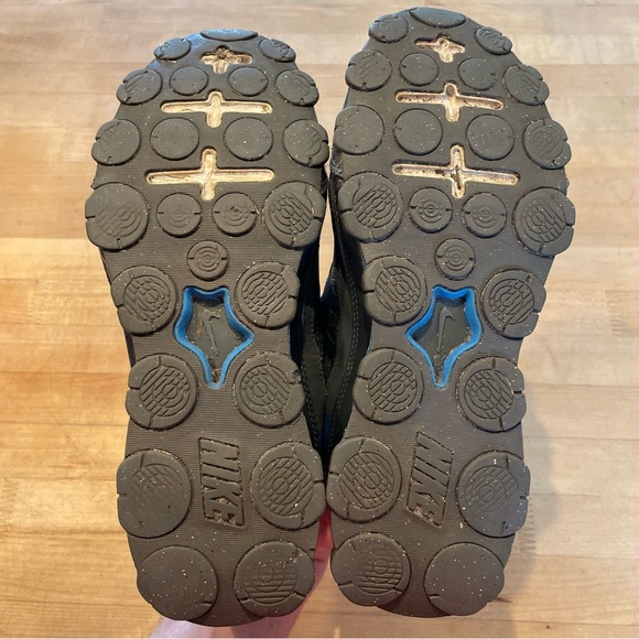 Nike Reax 8 TR Air Sneakers Black Blue 621716-017 Men's Size 8 - Picture 5 of 9